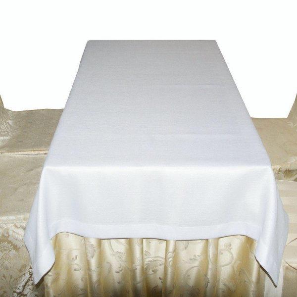 Obrus biały w rozm. 100x155 cm