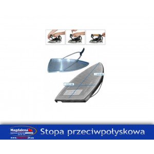 Stopa przeciw połyskowa  do  żelazka STEAM MASTER 2