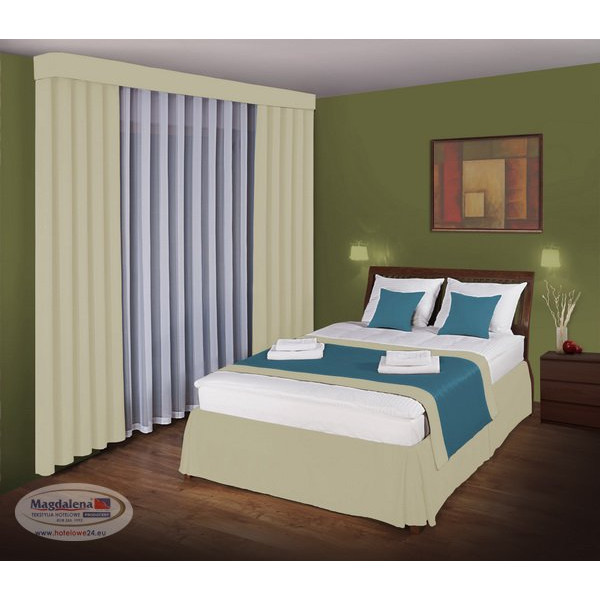 Zasłony zaciemniające blackout w szerokości 250 cm - komplet