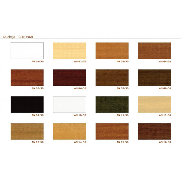 Żaluzja drewniana 50 mm rozm. 120x160 cm w kolorze białym z kolekcji "Modern"