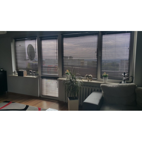 Żaluzja drewniana 25 mm w rozm. 60x120 cm z kolekcji "Natural"