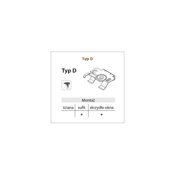 Żaluzja drewniana 25 mm biała w rozm. 60x120 cm z kolekcji "Modern"