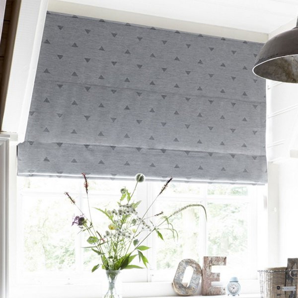 Zasłona zaciemniająca rzymska na wymiar 120 x 160 cm ze sterowaniem elektrycznym