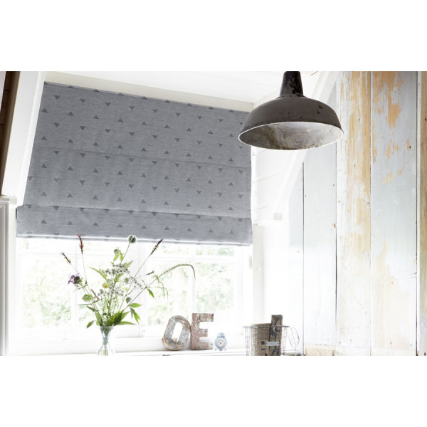 Zasłona zaciemniająca rzymska na wymiar 120 x 160 cm ze sterowaniem elektrycznym