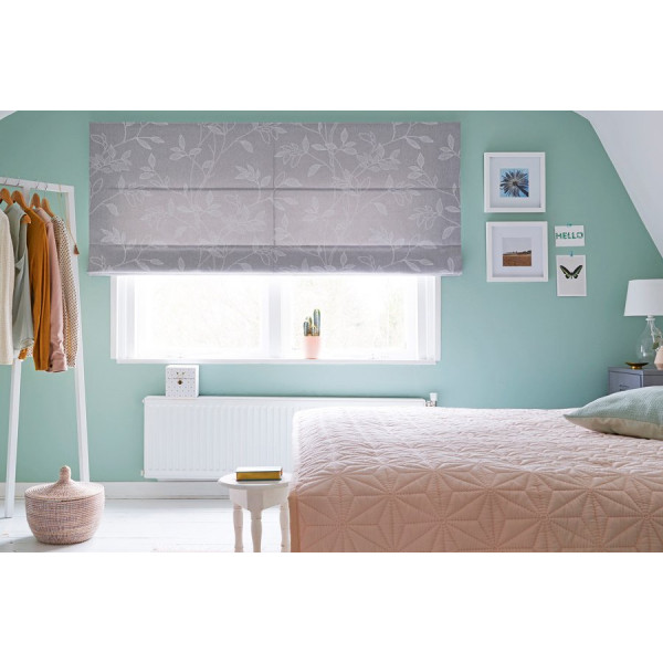 Zasłona zaciemniająca rzymska na wymiar 120 x 160 cm ze sterowaniem elektrycznym