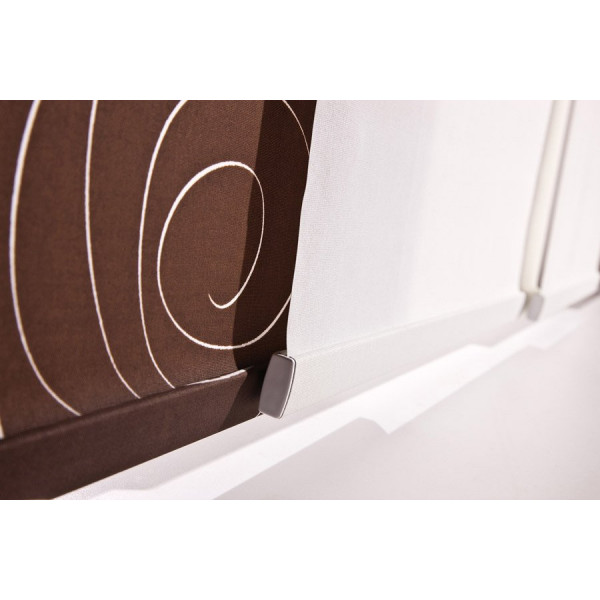 Nowoczesne zasłony panelowe Panel Track na wymiar 375x240 cm