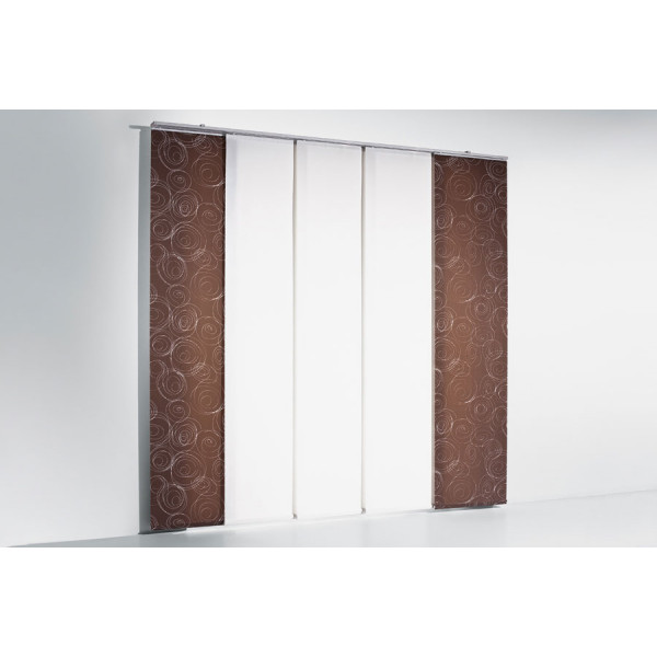 Nowoczesne zasłony panelowe Panel Track na wymiar 375x240 cm