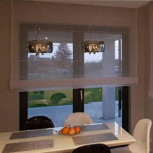 MAG 327 Roleta rzymska transparentna do kuchni w rozm. 110x250 cm 2