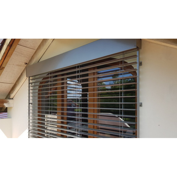 Żaluzja fasadowa Z90 z napędem elektrycznym Elero w kolorze "antracyt"