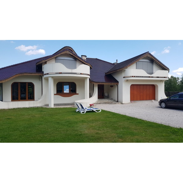 Żaluzja fasadowa Z90 z napędem elektrycznym Elero w kolorze "antracyt"