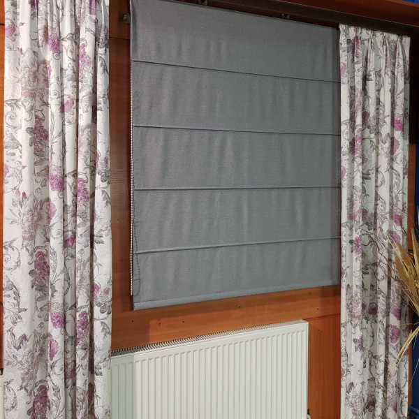 Mechanizm z szyciem. Roleta rzymska DUO w rozm. 130x150 cm