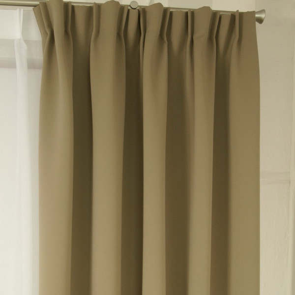 MAG 300 Zasłona zaciemniająca Blackout w kolorze jasnoszarym rozmiar 140x240 cm