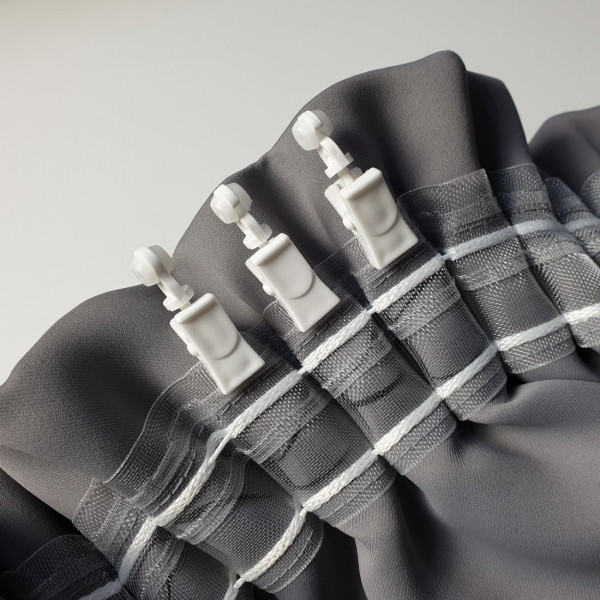 MAG 300 Zasłona zaciemniająca Blackout w kolorze jasnoszarym rozmiar 140x240 cm