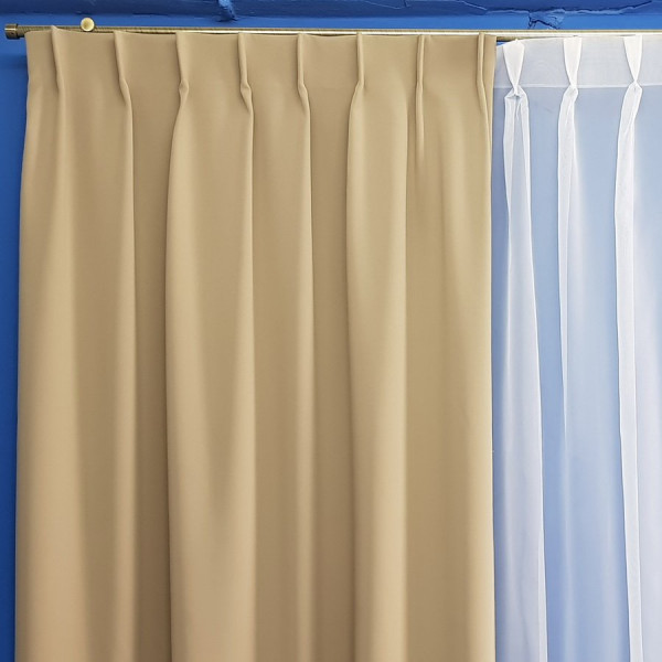 MAG 301 Zasłona Blackout w kolorze jasnoszarym na wymiar 210x240 cm