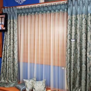 F/159 Pierre Cardin Ekskluzywne zasłony do salonu w rozm. 280 x 250 cm 2