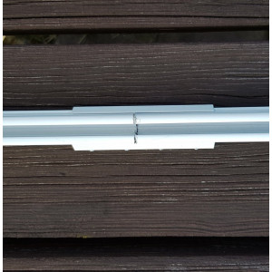 Łącznik aluminiowy do szyny KS zewnętrzny 2