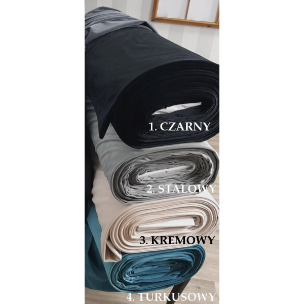 MAG 321 Zasłona dekoracyjna do sypialni na taśmie szer. 140x240 cm