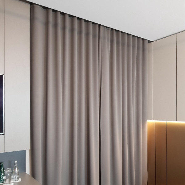 MAG 335 Zasłona hotelowa zaciemniająca na fali w rozm. 140x250 cm za 10 szt.