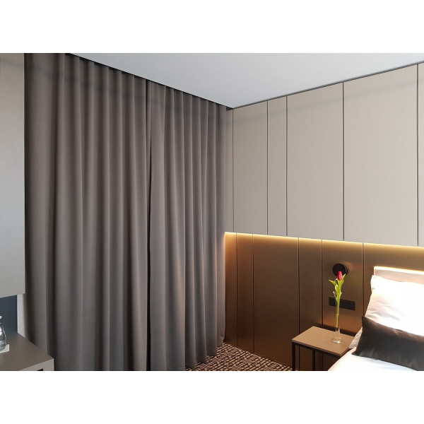 MAG 335 Zasłona hotelowa zaciemniająca na fali w rozm. 140x250 cm za 10 szt.