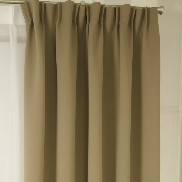 SC/UNI/116 Tkanina zasłonowa blackout kol. oliwka o szer. 280 cm