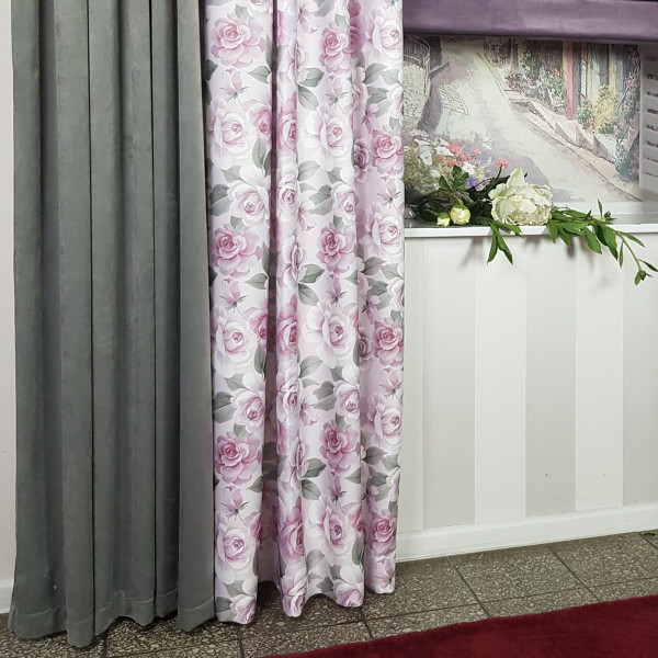 Zasłona dekoracyjna do sypialni G/166/2019 w rozm. 140x250 cm