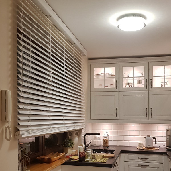 Żaluzja drewniana do kuchni, 50 mm w rozm. 60x140 cm - MODERN