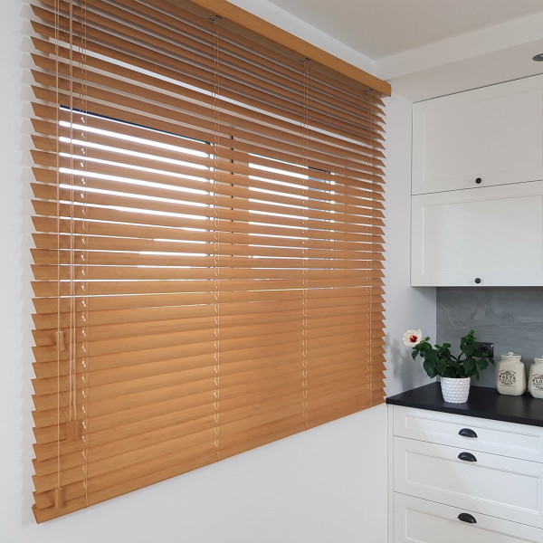 Żaluzja bambusowa do kuchni, 50 mm w rozm. 190 x 170 cm