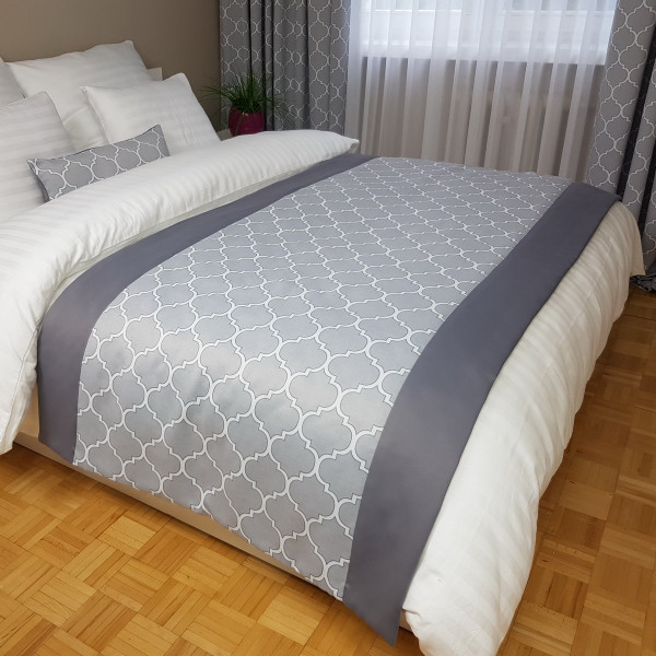 Narzuta na łóżko do sypialni PAS 319 w rozm. 100 x 240 cm