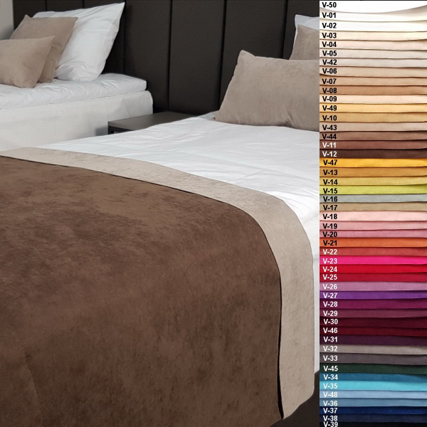 Narzutka na łóżko PAS 335 hotelowa w rozm. 80x170 cm za 30 szt.