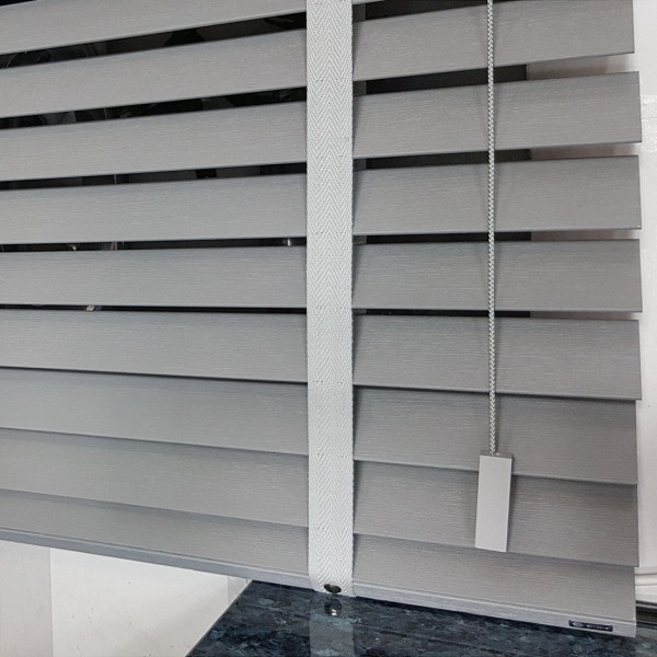 Żaluzje drewniane 50 mm na wymiar 100x150 cm Natural