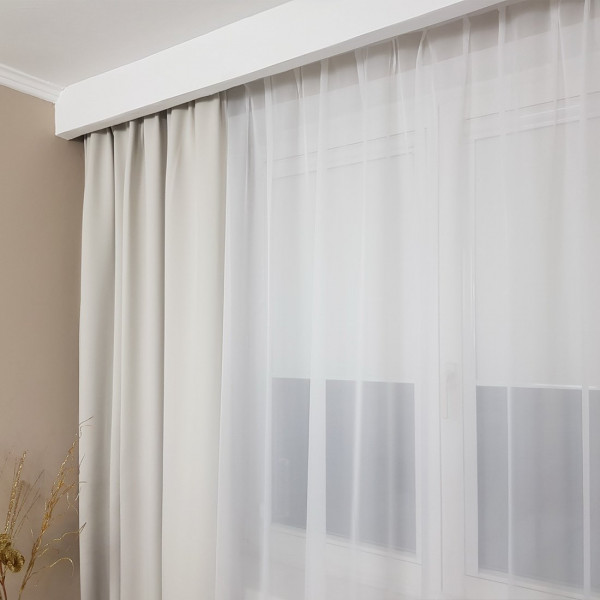 Zasłona hotelowa blackout rozm. 90x245 cm SKY101/1/FR za 10 szt.