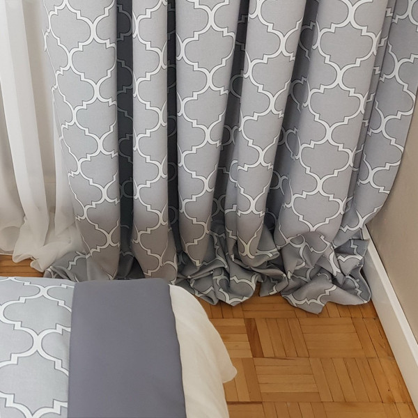 Zasłona hotelowa zaciemniająca rozm. 90x245 cm SKY102/1