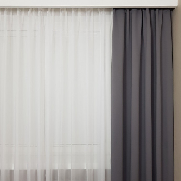 Zasłona hotelowa blackout z atestem rozm. 90x245 cm SKY101/1/FR