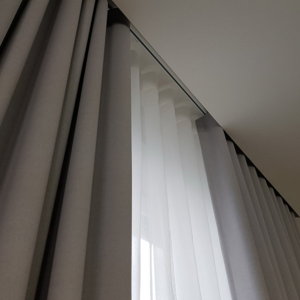 Zasłona fala z atestem w rozm. 90x250 cm SKY001/1/FR