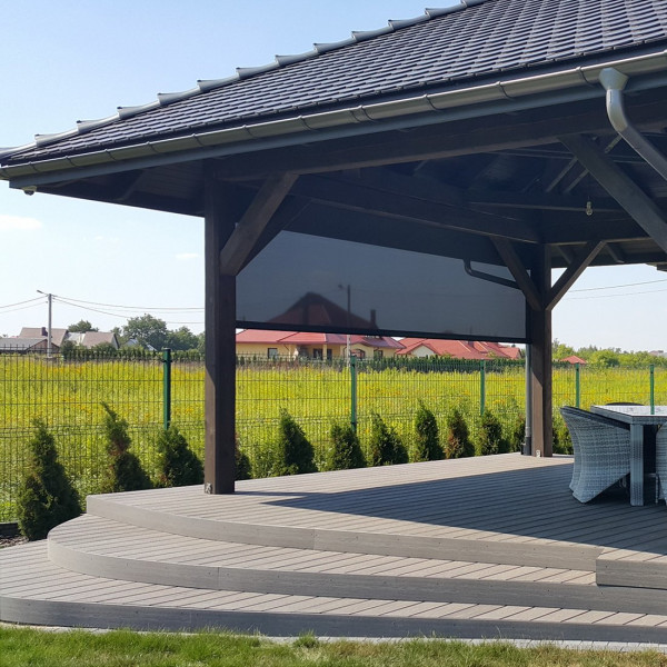 Roleta tarasowa screen na wymiar 460x300 cm refleksola