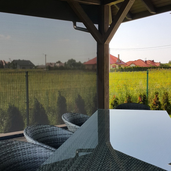 Roleta tarasowa screen na wymiar 460x300 cm refleksola