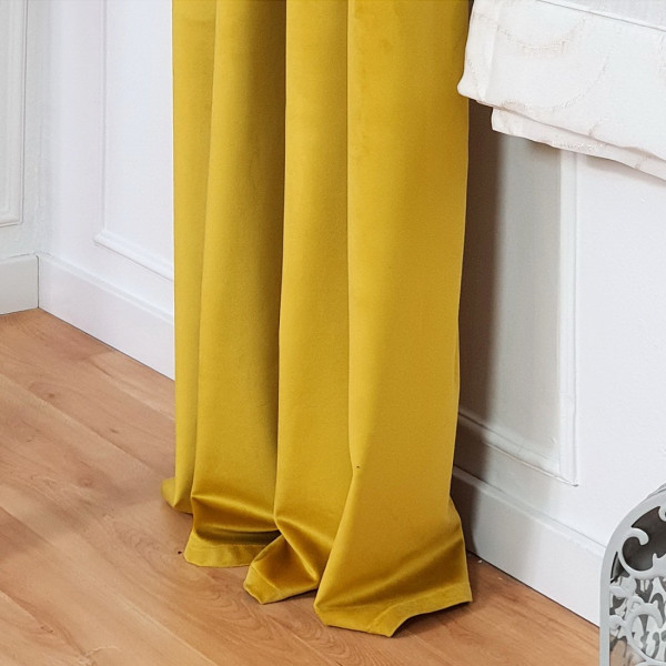 Zasłona gotowa na przelotkach rozm. 135x250 cm SUNFLOWER02