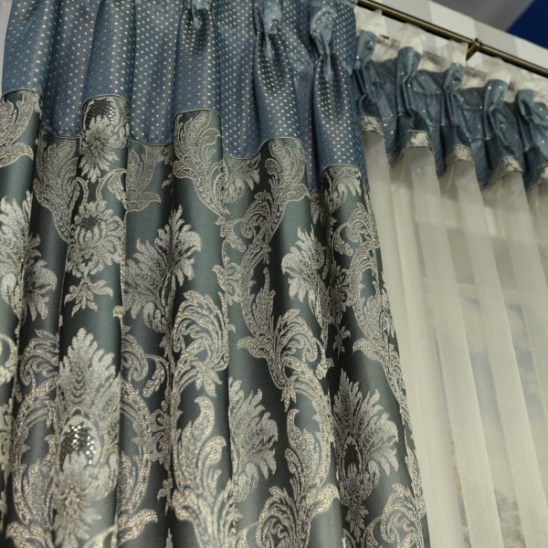 Pierre Cardin zasłony i firana ekskluzywna rozm. 280x250 cm