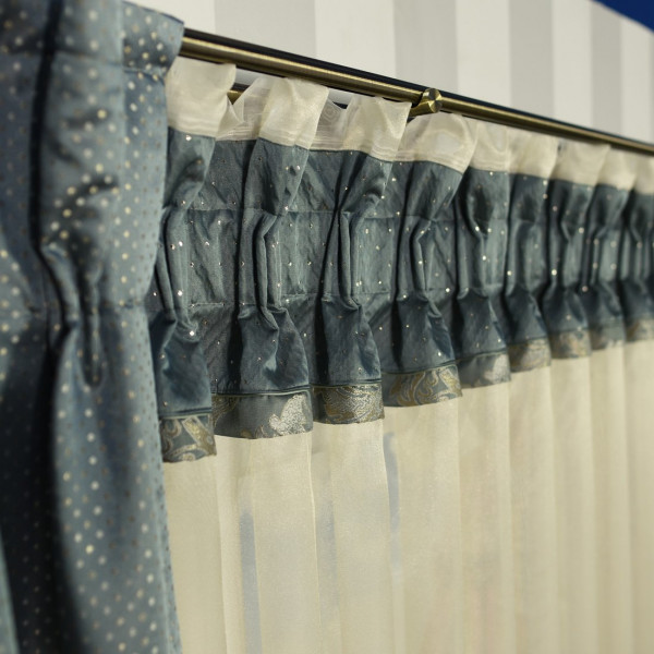 Pierre Cardin zasłony i firana ekskluzywna rozm. 280x250 cm