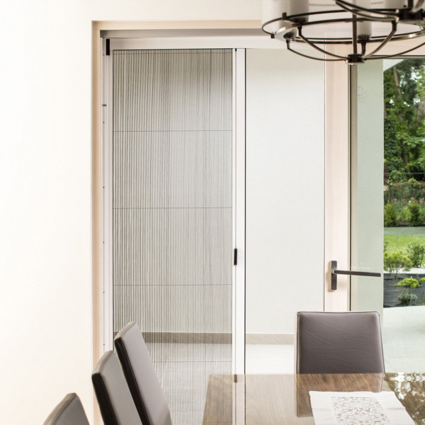 Moskitiera plisowana drzwiowa rozm. 90x200 cm kolor biały