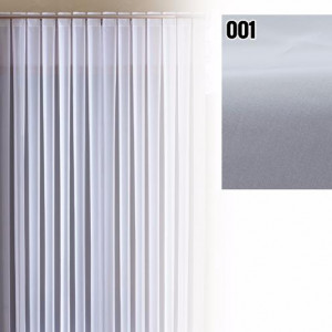 Biały Woal trudnopalny z ołowianką FRE  wys. 300 cm 2